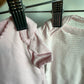 Pink + Striped Bodysuits (Set of 2) / 0m