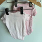 Pink + Striped Bodysuits (Set of 2) / 0m