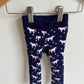 Navy Unicorn Tights / 6-12m?