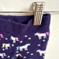 Navy Unicorn Tights / 6-12m?