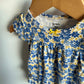 Blue Floral, Pink + Ruffle Sleeve Bodysuits (3) / 3m