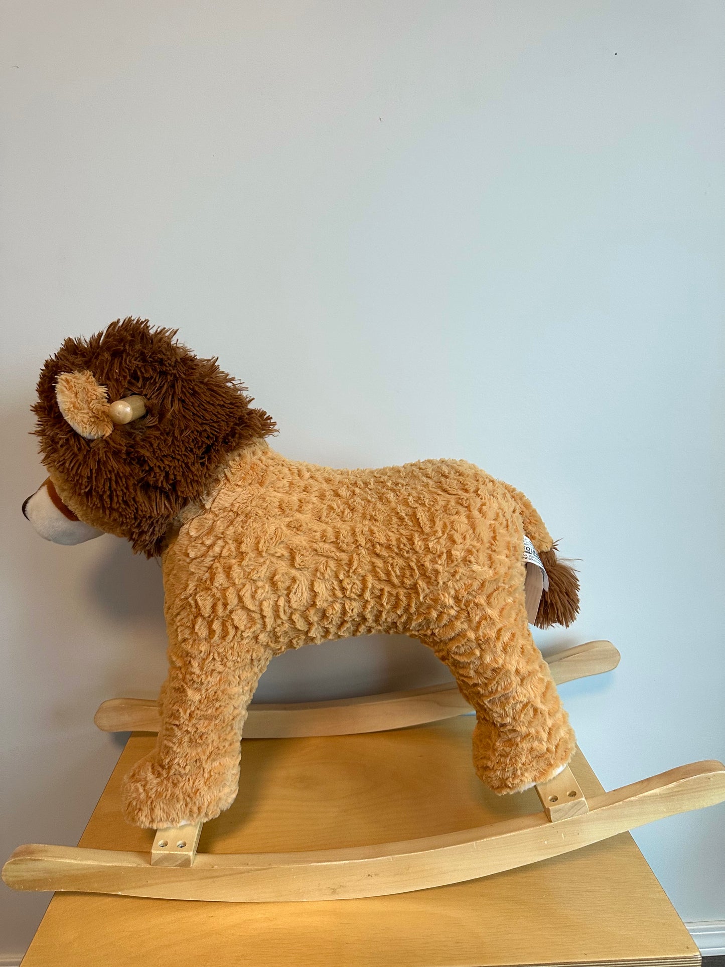 Plush Lion Rocker (No Shipping)