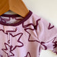 Star Footed Fleece Sleeper / 6m