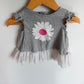 Flower Tulle Dress / 3-6m