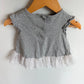 Flower Tulle Dress / 3-6m