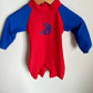 Red + Blue Swim Outfit / 3-6m