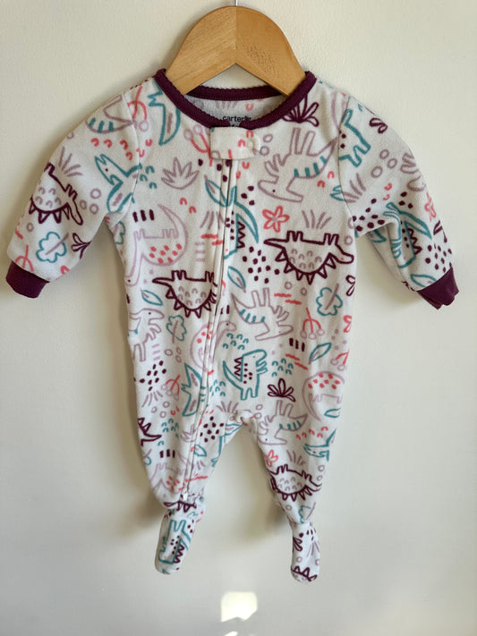 Dinosaur Footed Sleeper / 6m