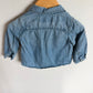 Zara Denim Like Snap Top / 9-12m