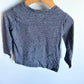 Navy Striped Long Sleeve Shirt / 2T