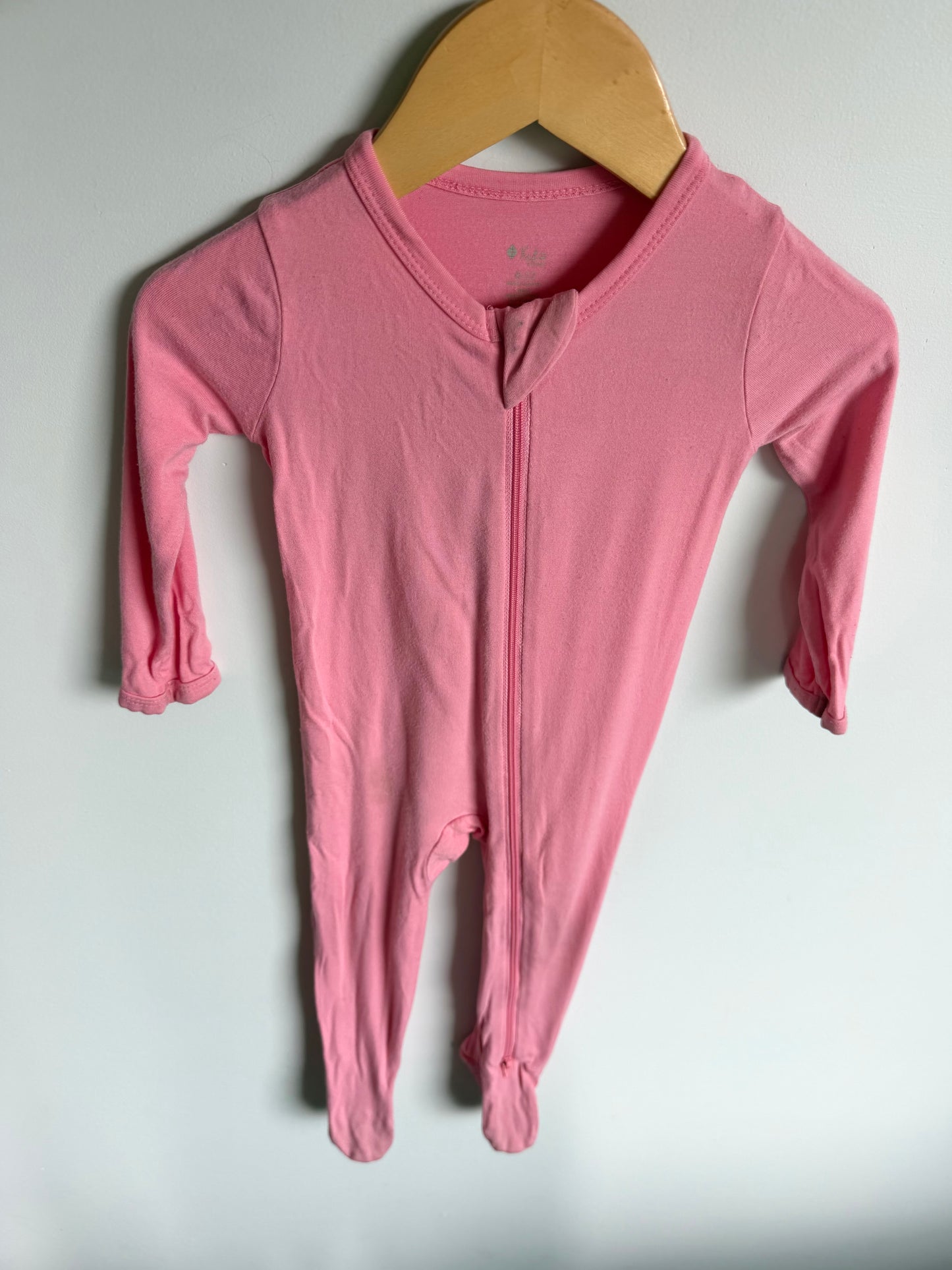 Kyte Pink Footed Sleeper / 6-12m