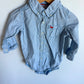 Striped Whale Bodysuit / 24m