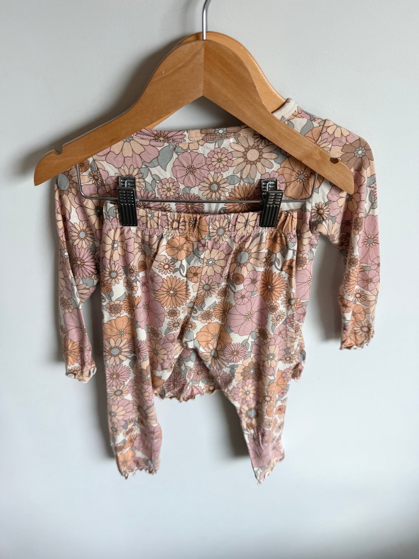 Bambi & Birdie Floral Bamboo Lounge Set / 18-24m