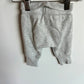 Grey Tapered Sweatpants / 0-3m