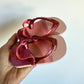Pink Strap Sandals / Size 4 Toddler