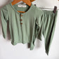 Sage Bambi & Birdie Bamboo Lounge Set / 18-24m