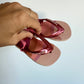 Pink Strap Sandals / Size 4 Toddler