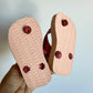 Pink Strap Sandals / Size 4 Toddler
