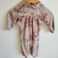 Blush Flower Jumpsuit / 3-6m