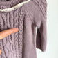 Purple Knit Dress + Hat Set (PLAY) / 12m