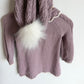 Purple Knit Dress + Hat Set (PLAY) / 12m
