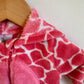 Giraffe Pink Jumpsuit / 0-3m