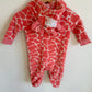 Giraffe Pink Jumpsuit / 0-3m