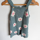 Blue Knit Daisy Dress / 18-24m