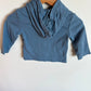 Blue Leaf Button Sweater / 9m