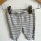 Striped Dino Bottom Pants / 0-3m?