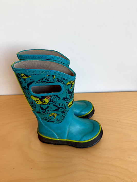 Bogs Dino Blue Boots / Size 10 Toddler (No Shipping)