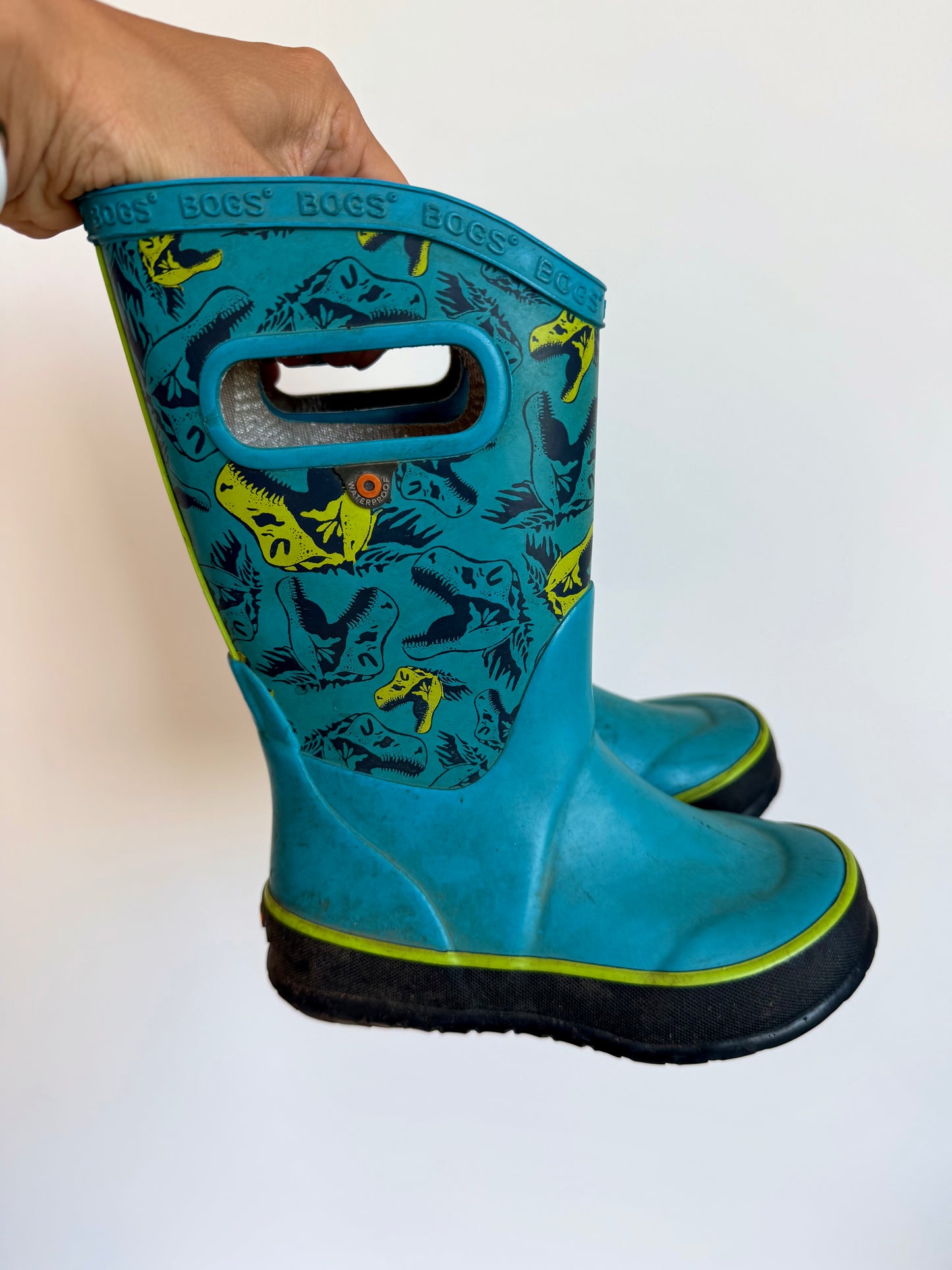 Bogs Dino Blue Boots / Size 10 Toddler (No Shipping)