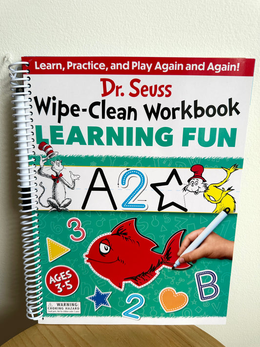 Dr. Seuss Wipe-Clean Workbook / 3-5 years