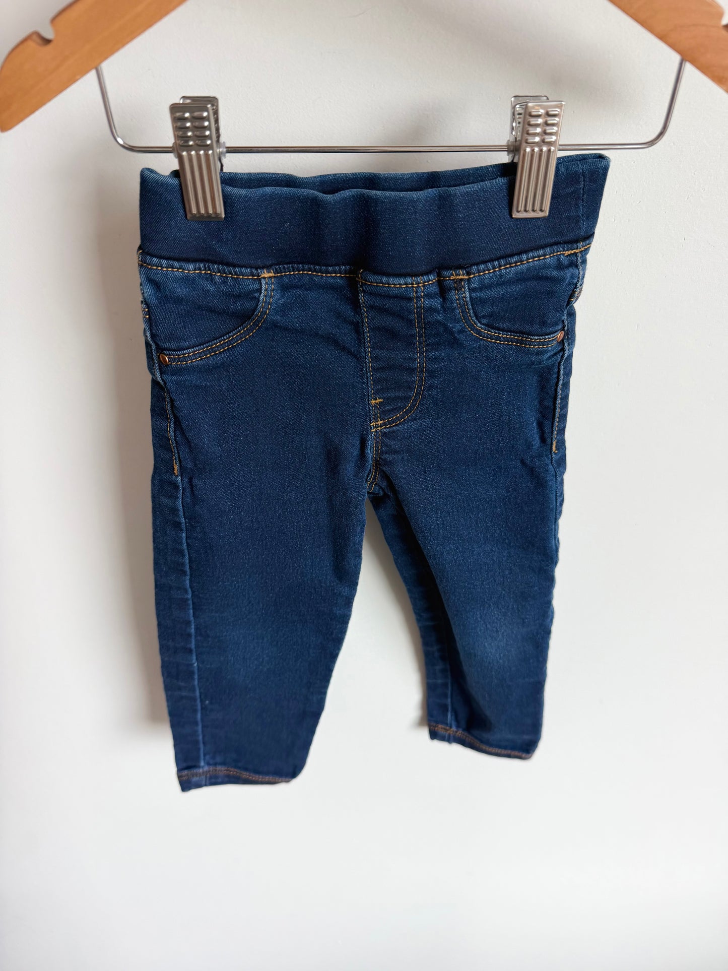 Dark Denim Stretch Jeans / 2T