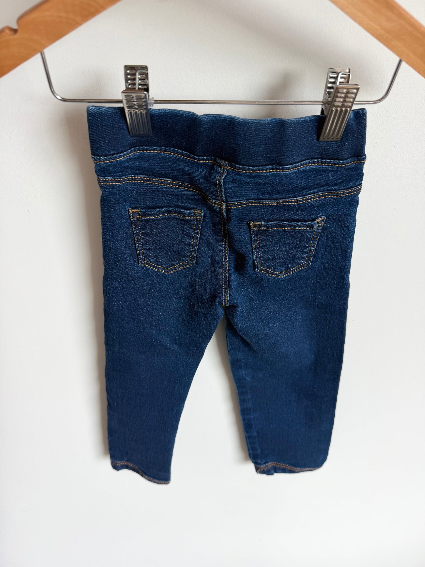 Dark Denim Stretch Jeans / 2T
