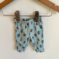 Flower Blue Pants / 0m