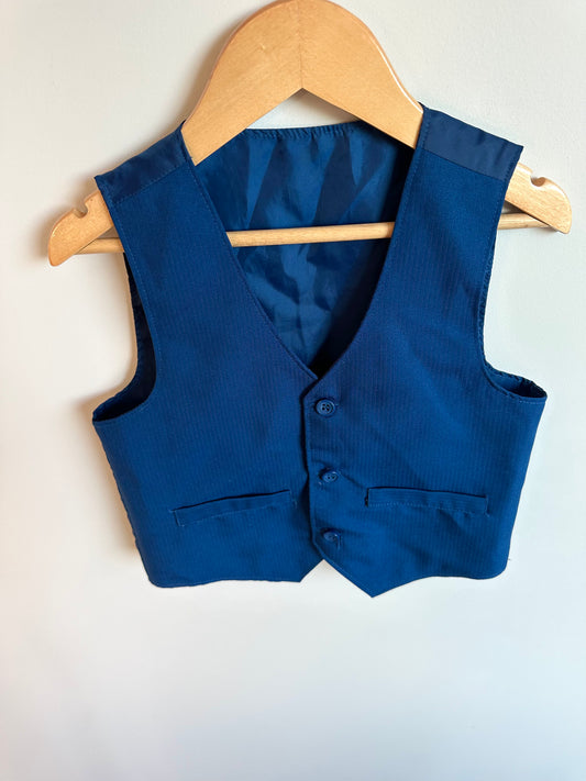 Cobalt Formal Vest  / 4T