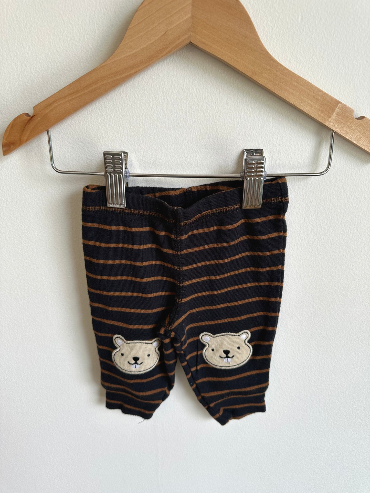 Striped Bear Knee Pants / 3m