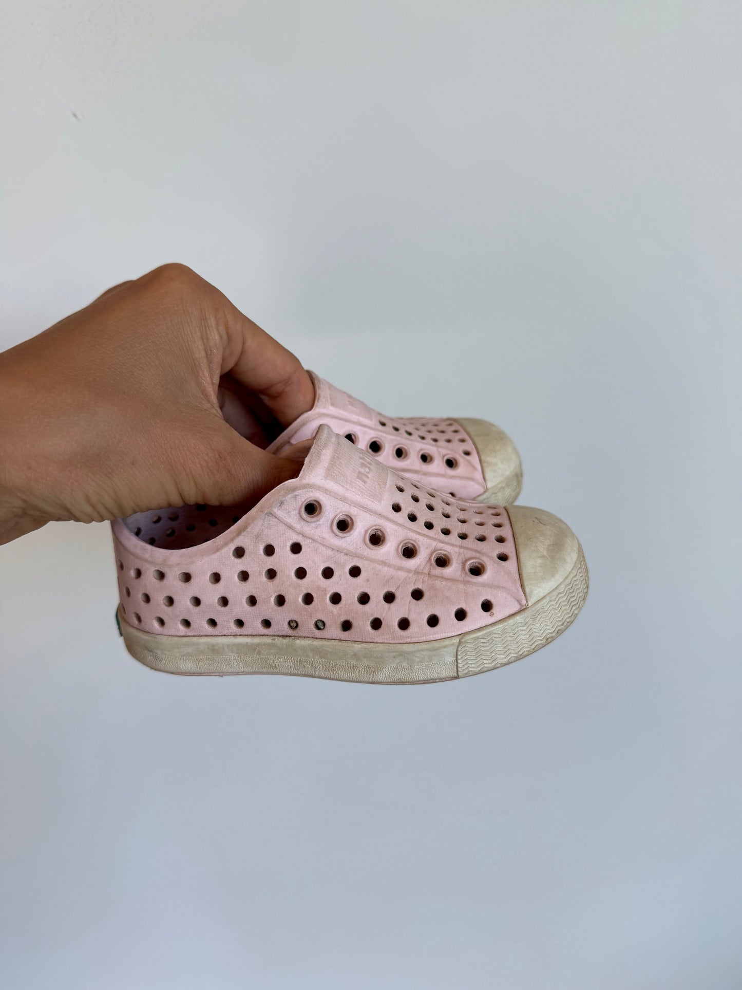 Native Pink Slide On Shoes / Size 6 toddler