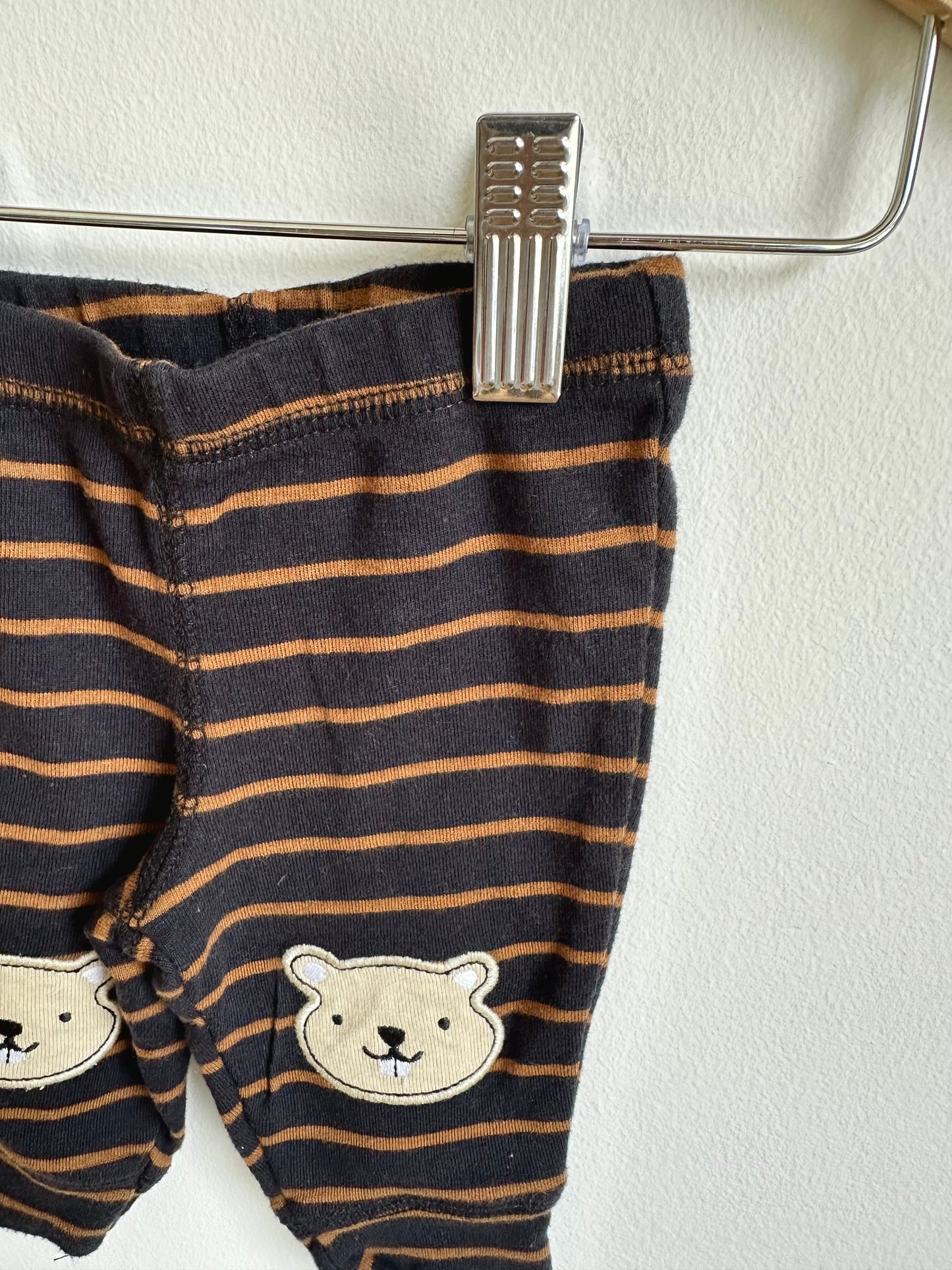 Striped Bear Knee Pants / 3m