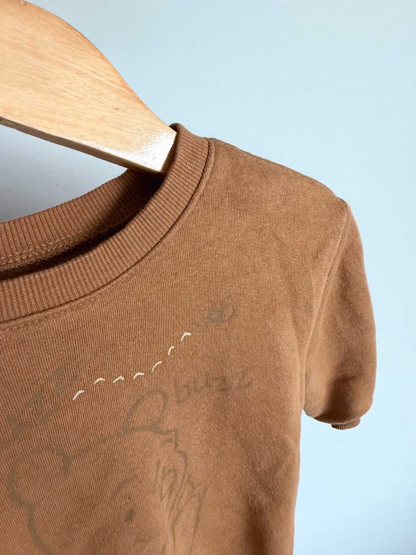Caramel Winnie the Pooh Crewneck / 12-18m