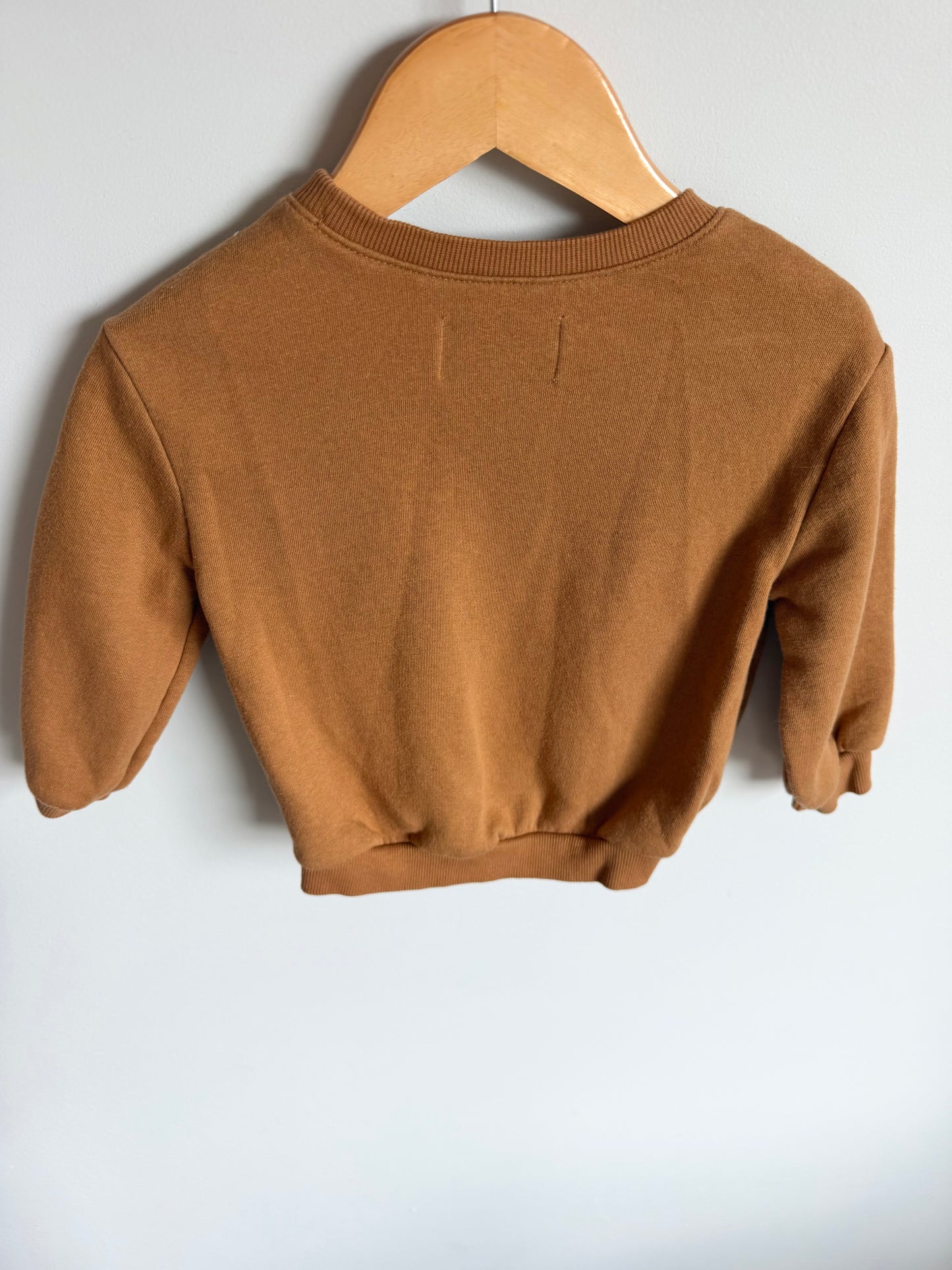 Caramel Winnie the Pooh Crewneck / 12-18m