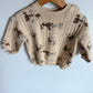 H&M Quilted Tan Winnie the Pooh Crewneck / 12-18m