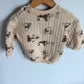 H&M Quilted Tan Winnie the Pooh Crewneck / 12-18m