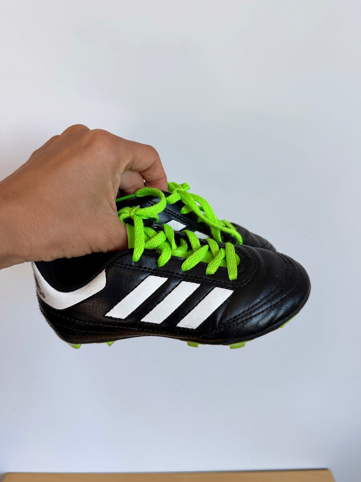 Adidas Black Soccer Cleat Shoes / Size 10 Toddler