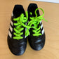 Adidas Black Soccer Cleat Shoes / Size 10 Toddler