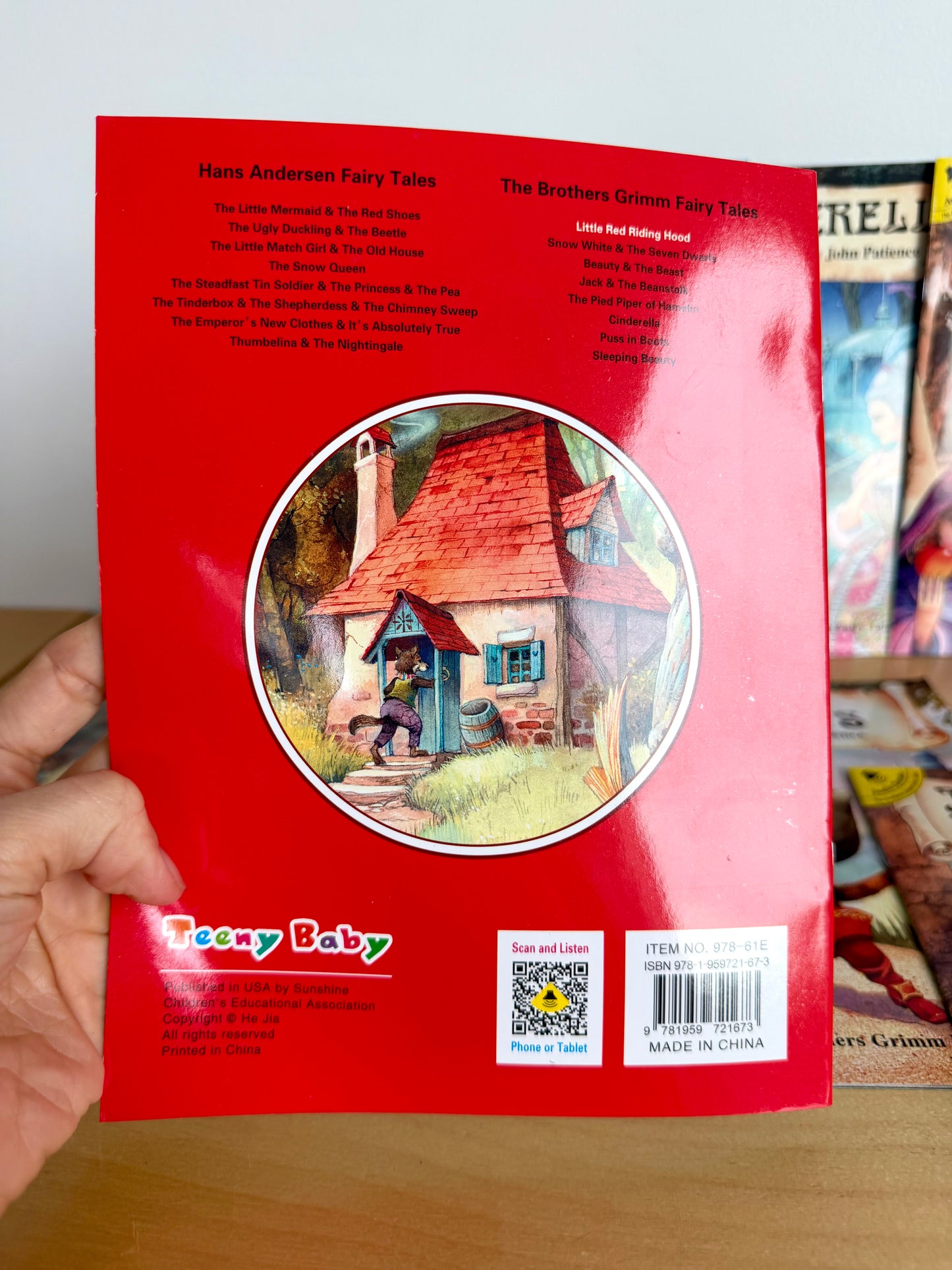 Eight The Brothers Grimm Fairy Tales Book / 5-8 years (No Shipping)