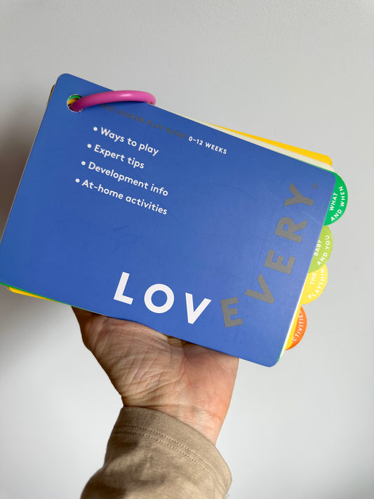Lovevery "The Looker" Play Guide Book / 0-12 weeks