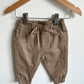 Beige Tapered Pants / 3-6m