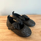 Black Sparkly Ballet Flats / Size 4 Toddler