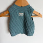 Organic Blue Quilted Vest / 3-6m